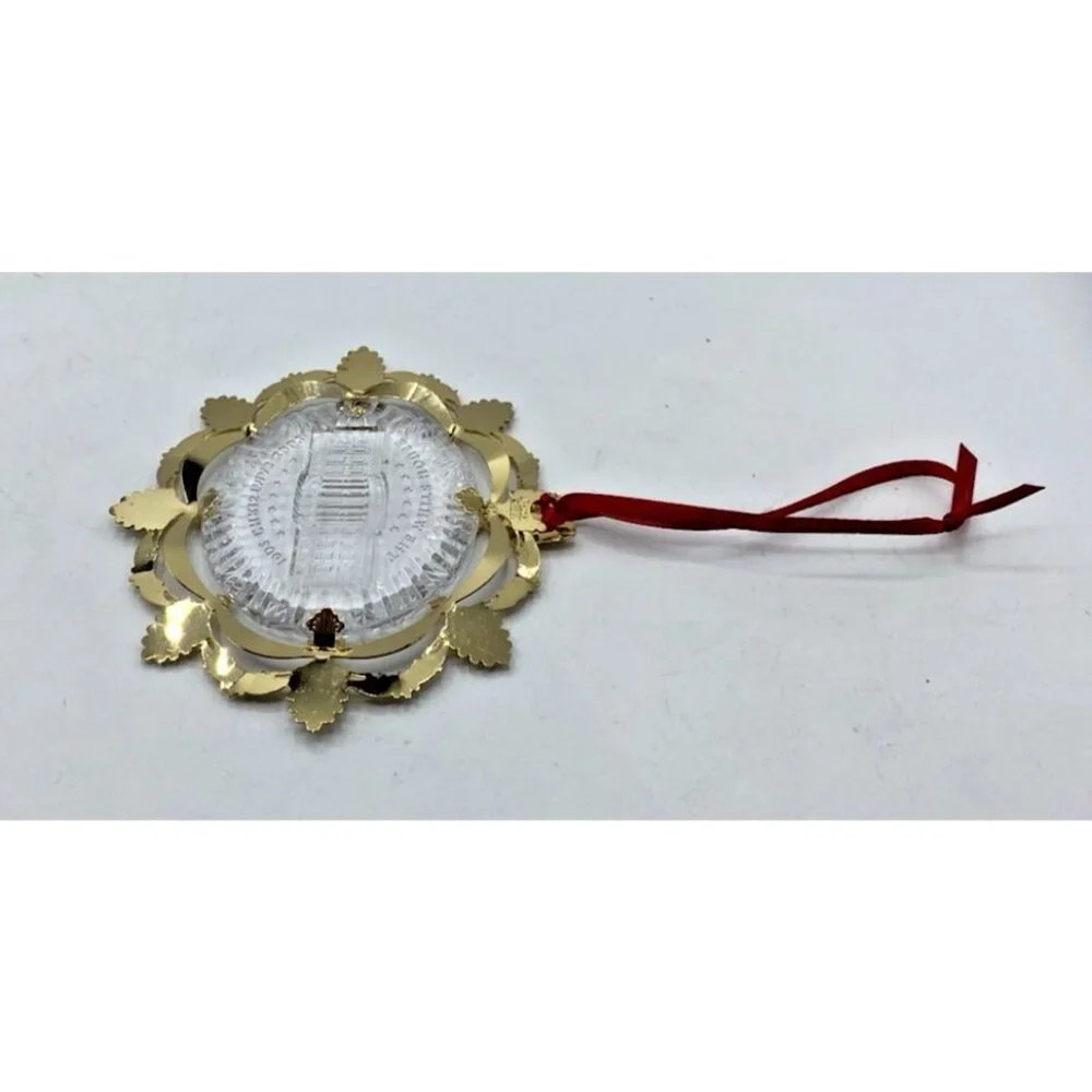 White House Historical Association Christmas Ornament 2002 Made in USA No box